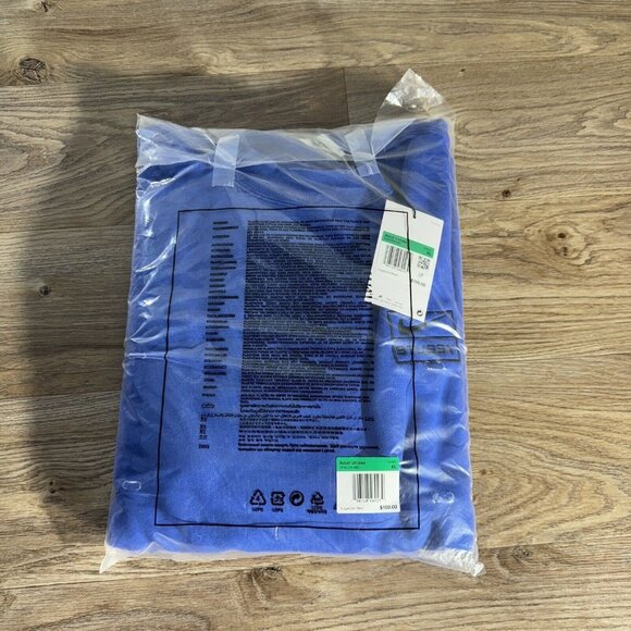 Nike x Stussy Men's Crewneck Sweatshirt Acid Wash Royal Blue XL 2023 DR4024-480 - Picture 1 of 4